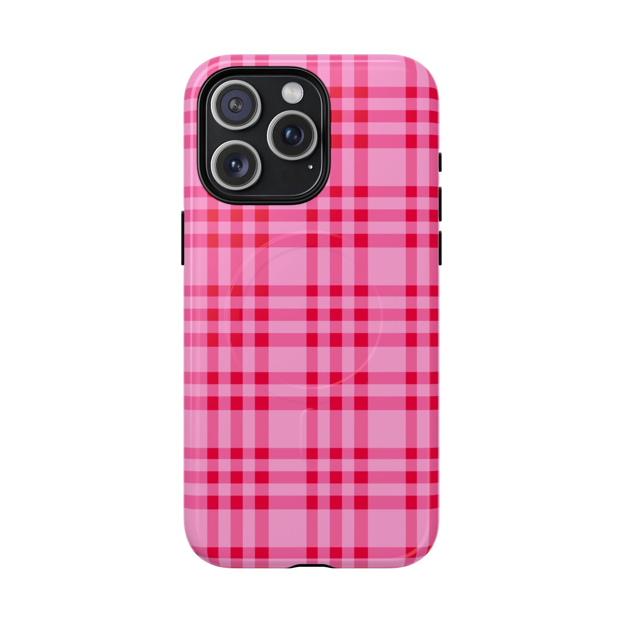 The Bold Pink Checkered Classic