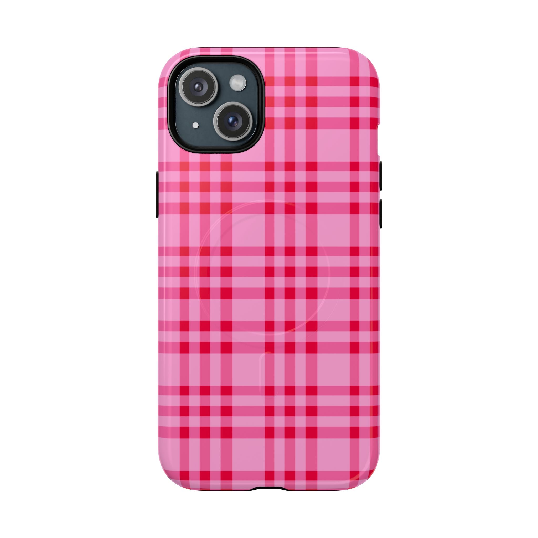 The Bold Pink Checkered Classic