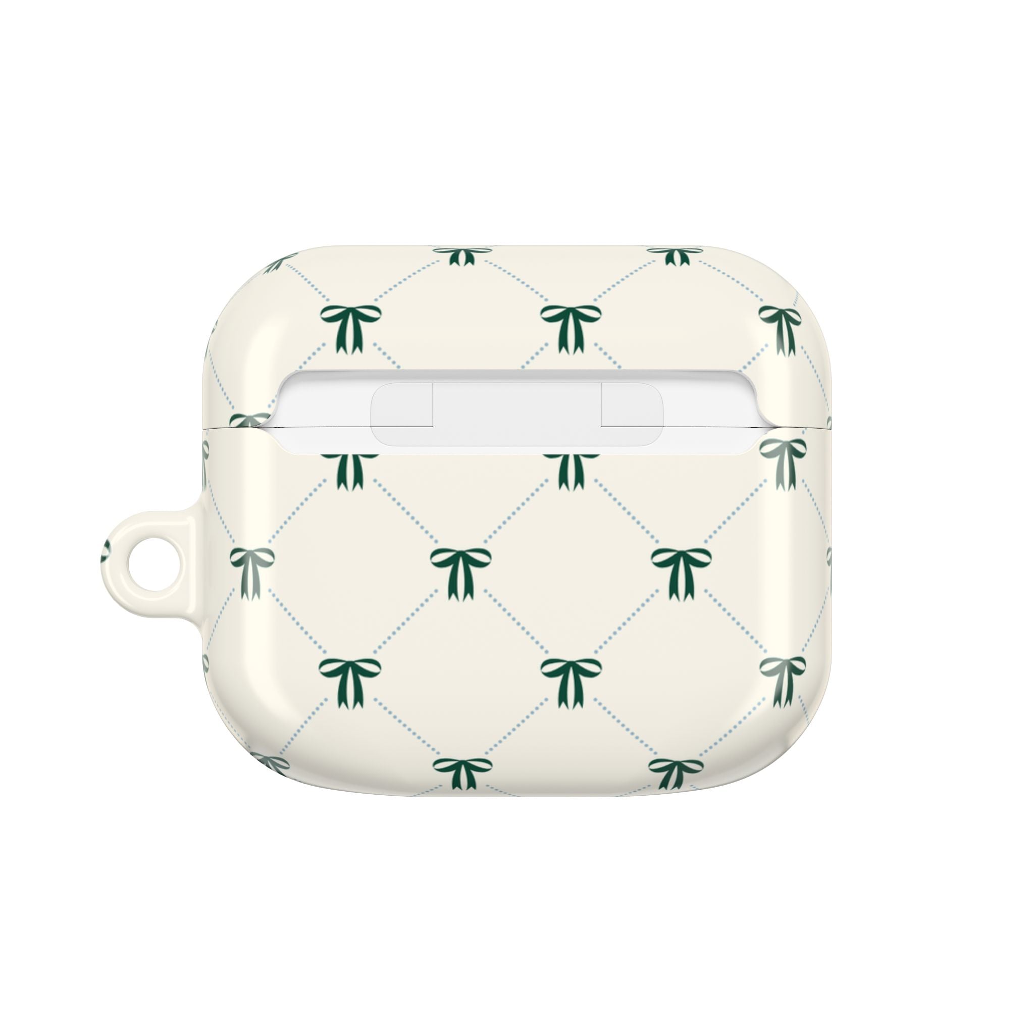 Checkered Ribbon Charm