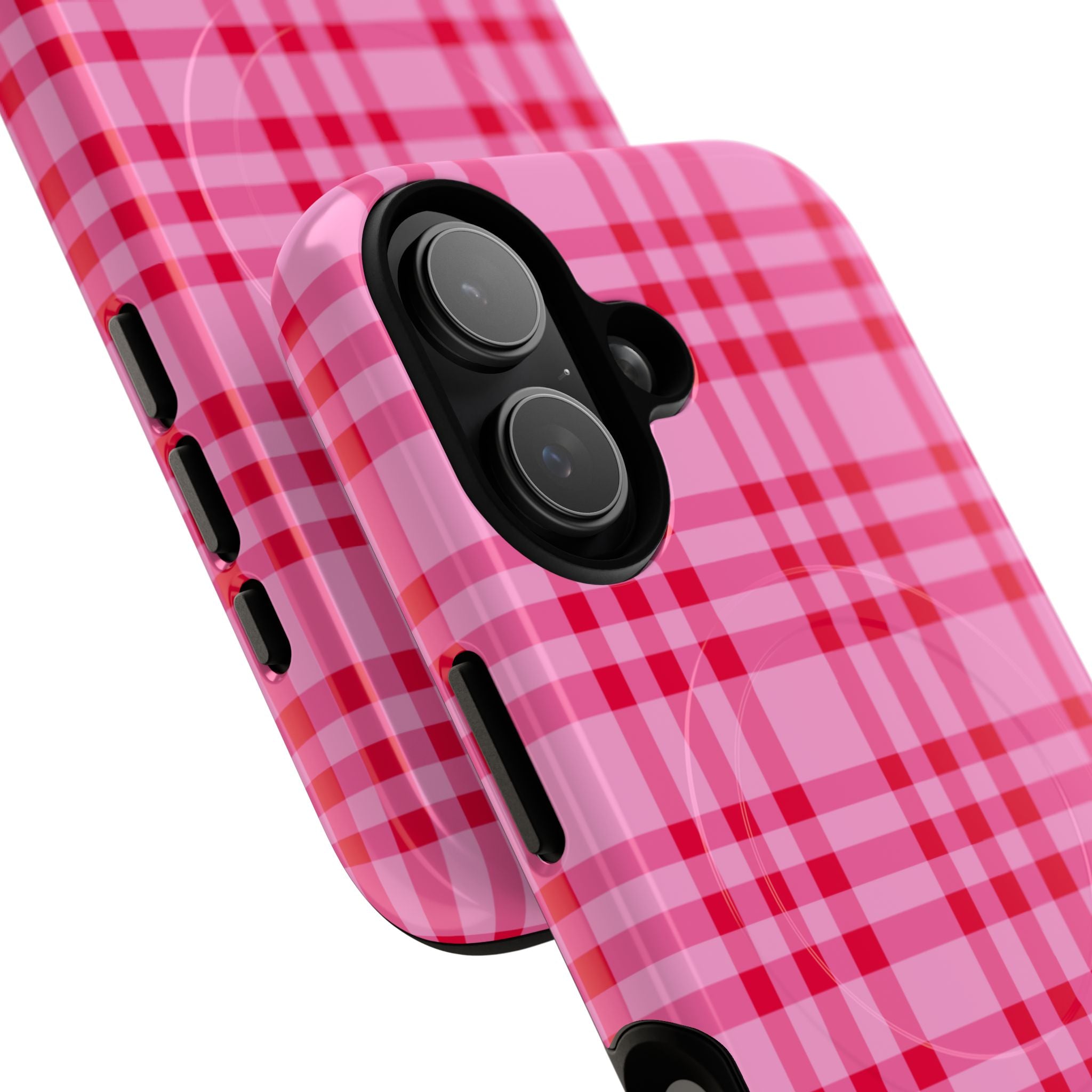 The Bold Pink Checkered Classic