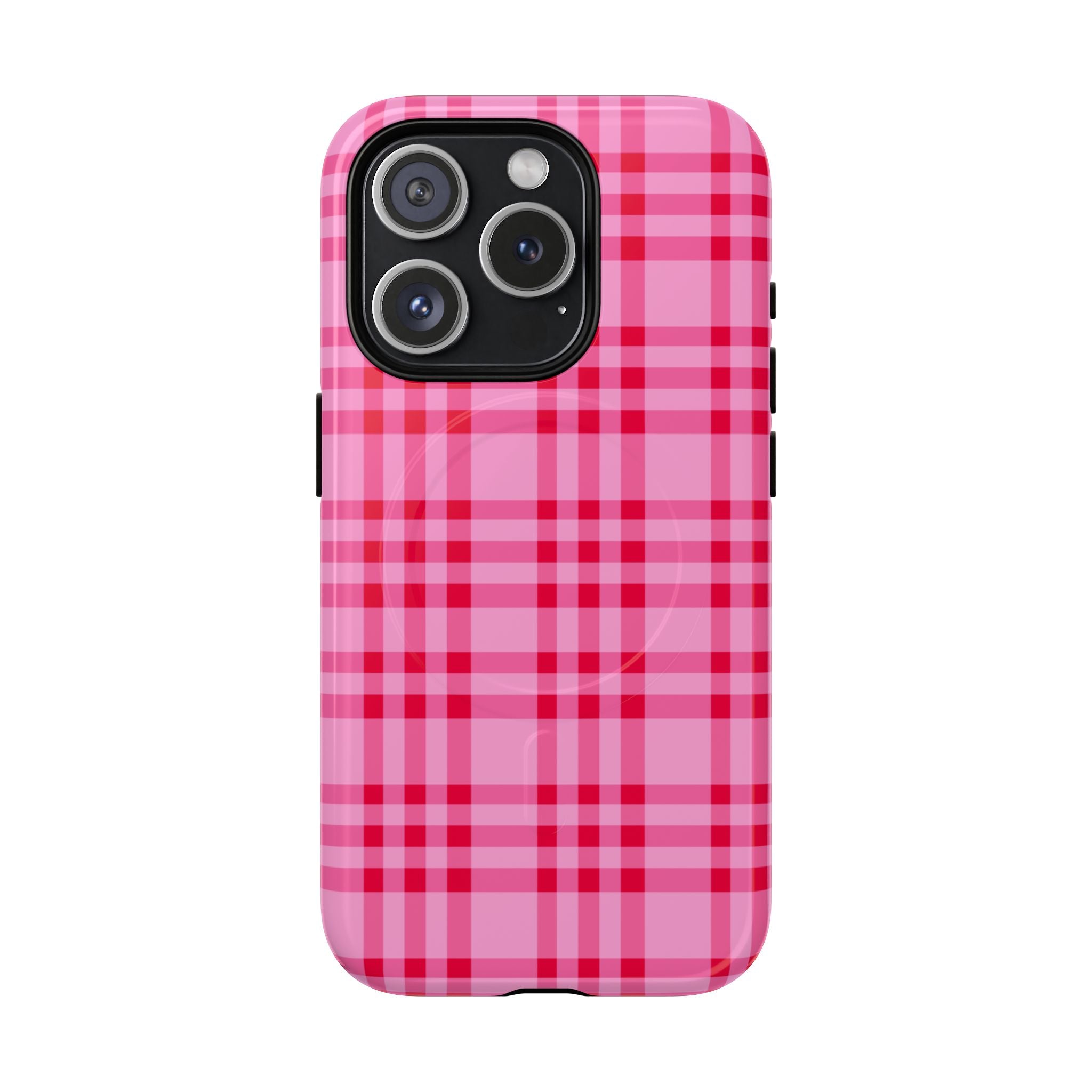 The Bold Pink Checkered Classic