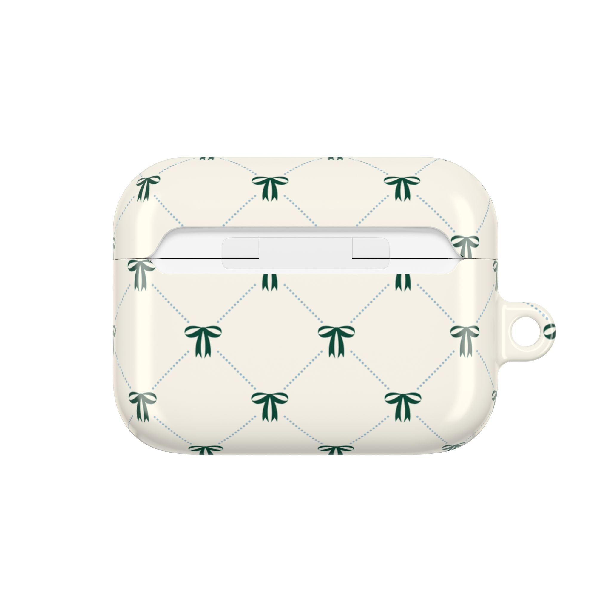 Checkered Ribbon Charm