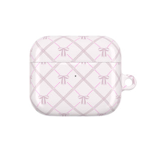 Pastel Checkered Ribbon Lattice
