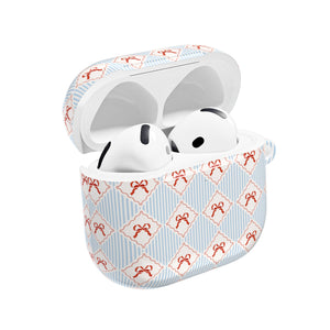 Striped Checkered Ribbon Frame