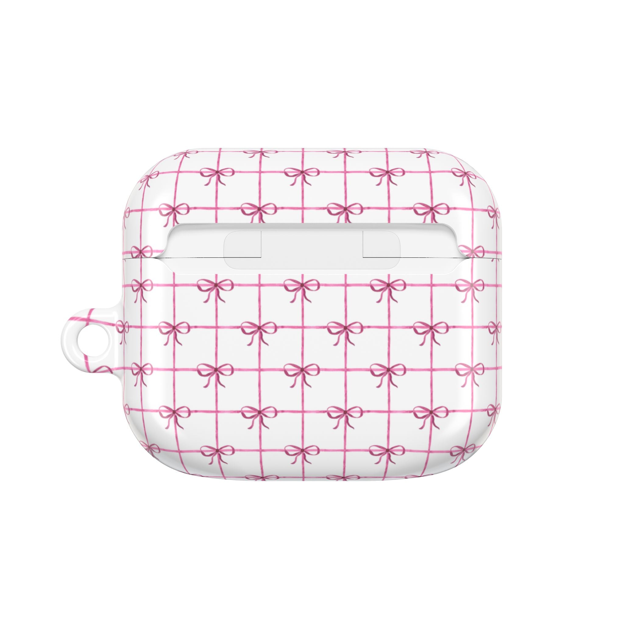 Pink Checkered Ribbon Grid