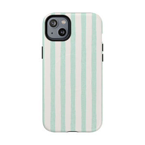 The Watercolor Mint Stripe