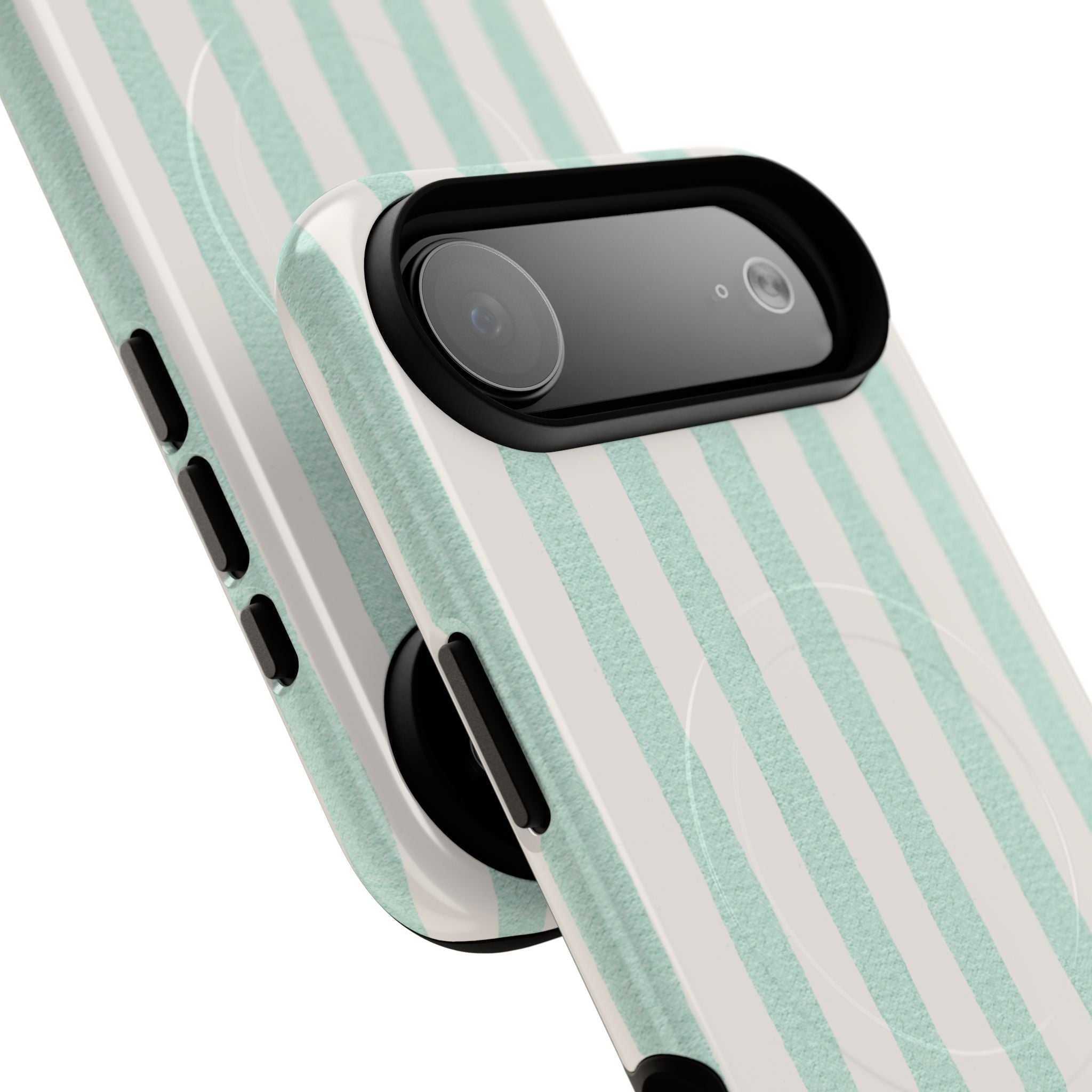 The Watercolor Mint Stripe