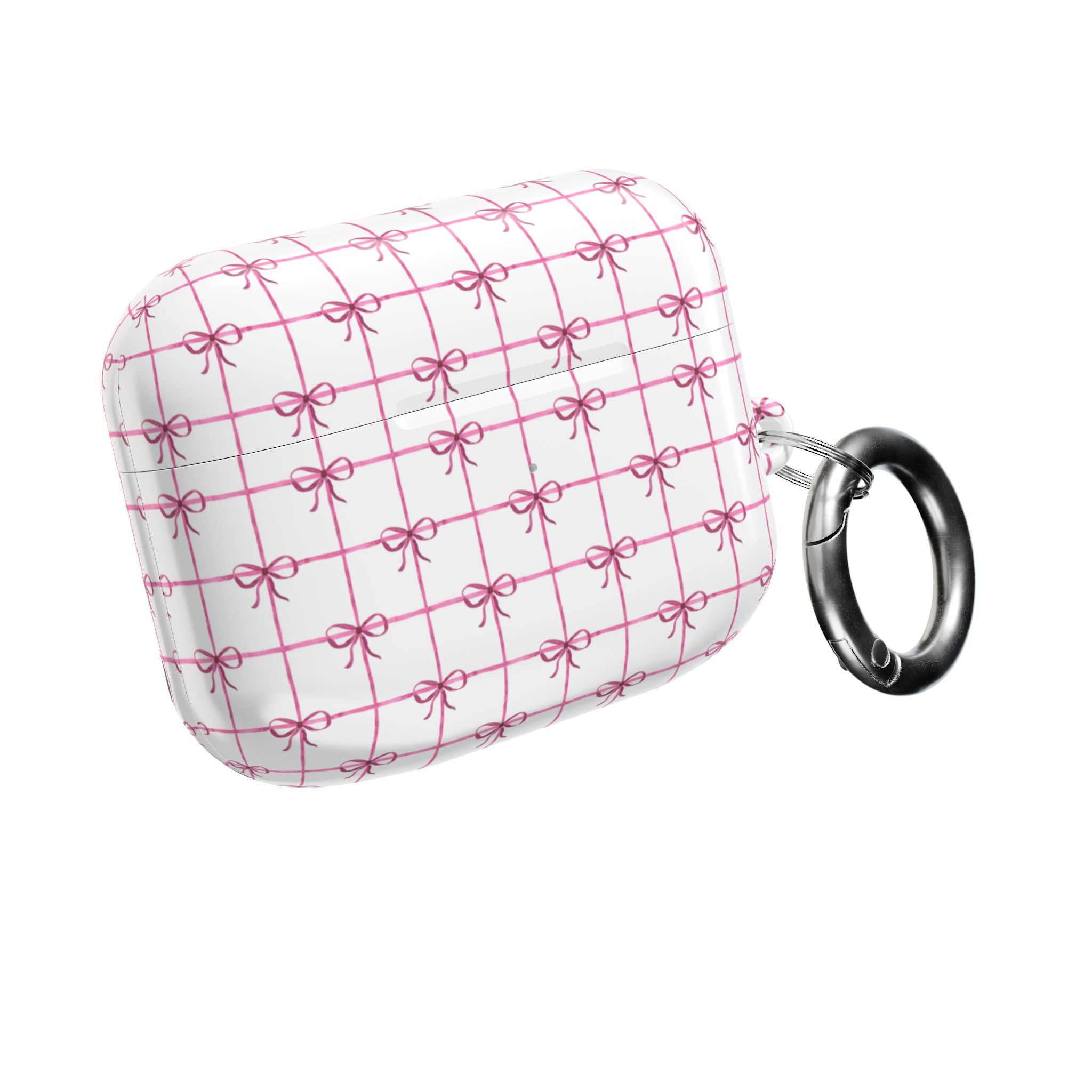 Pink Checkered Ribbon Grid