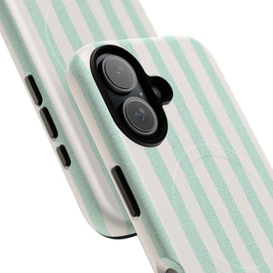 The Watercolor Mint Stripe