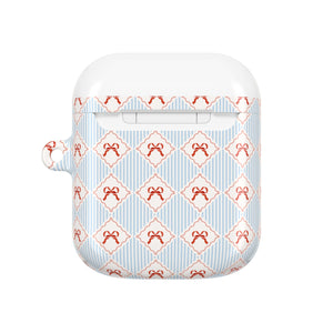 Striped Checkered Ribbon Frame