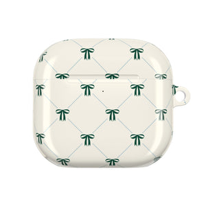 Checkered Ribbon Charm