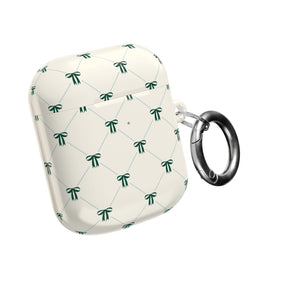 Checkered Ribbon Charm