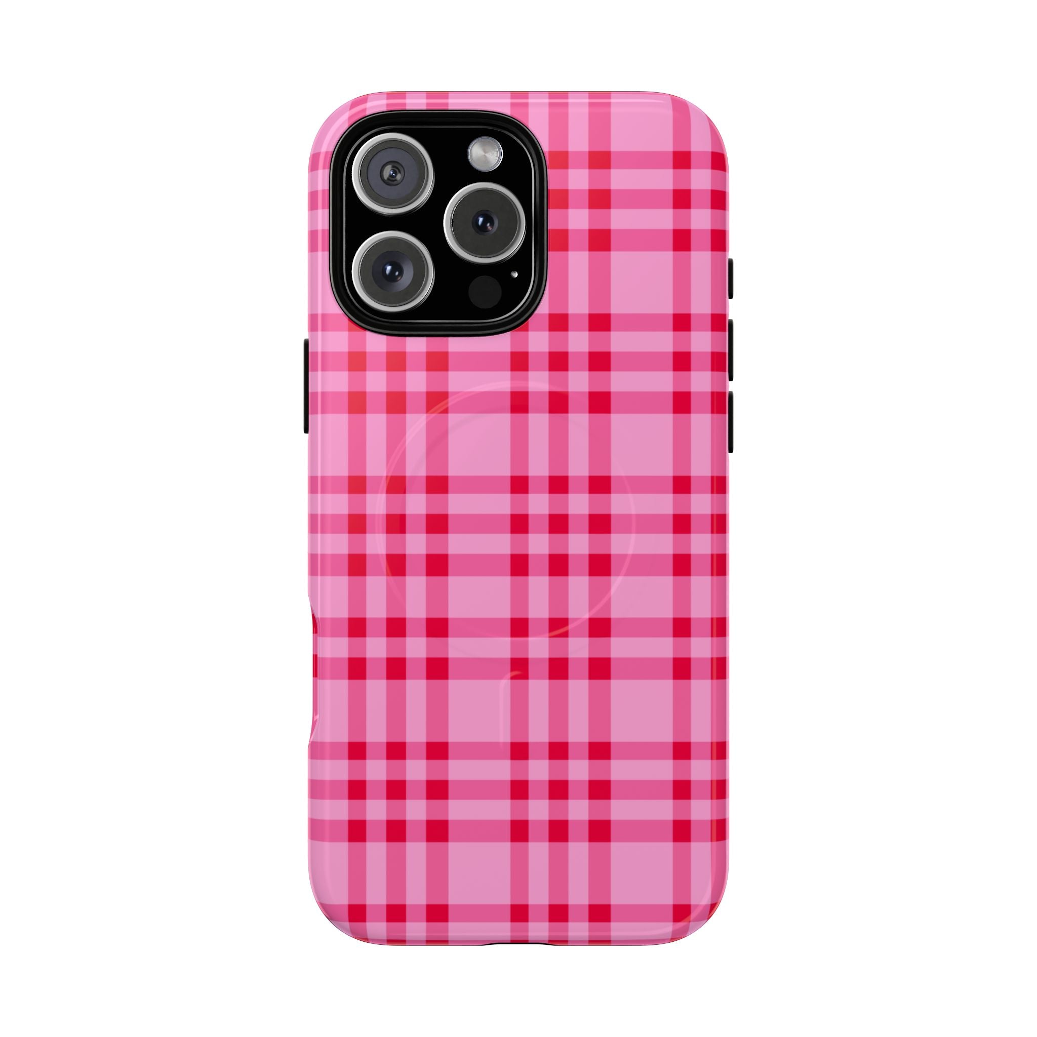The Bold Pink Checkered Classic