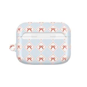 Striped Checkered Ribbon Frame