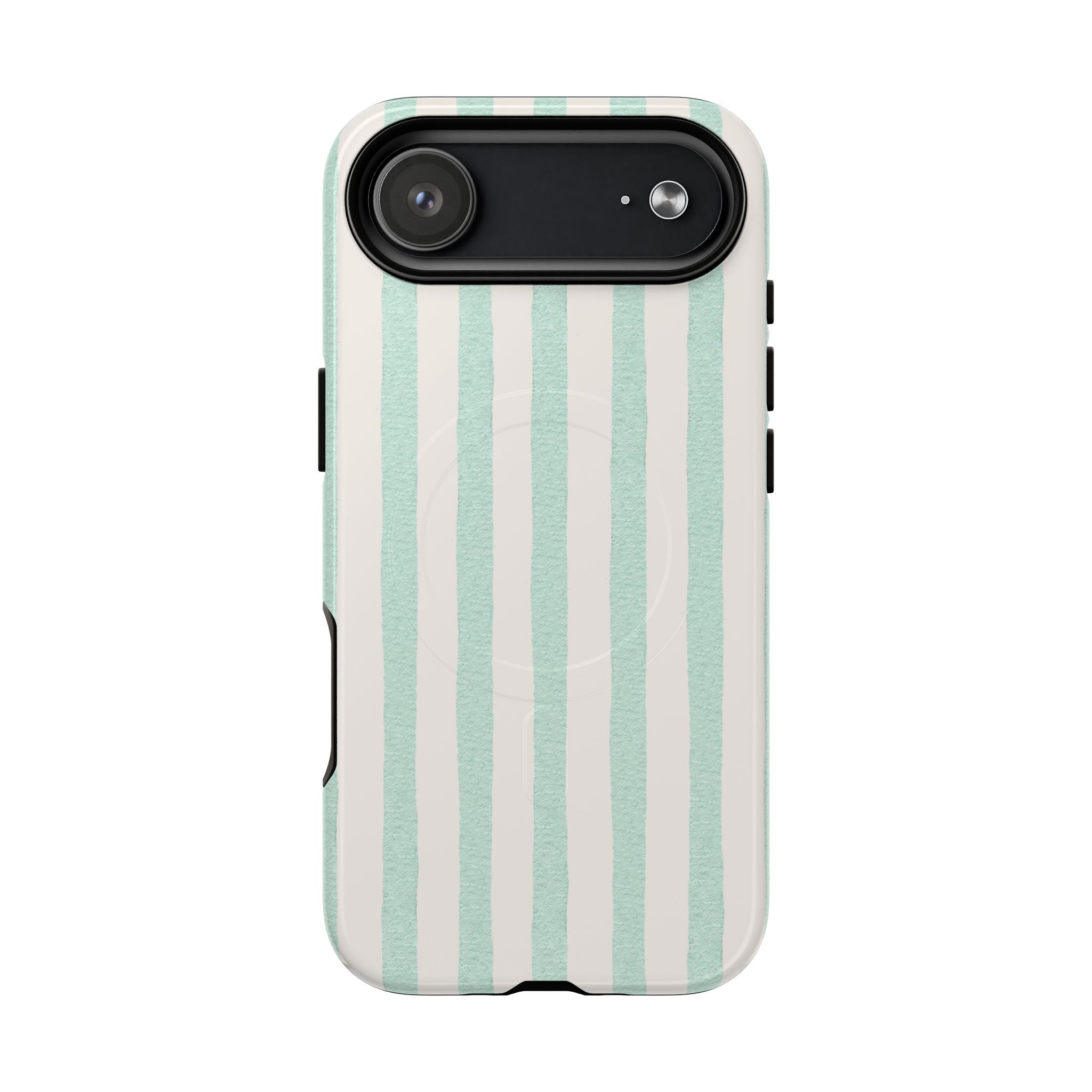The Watercolor Mint Stripe