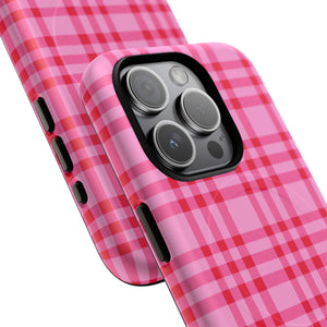 The Bold Pink Checkered Classic