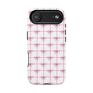 The Pink Checkered Ribbon Grid