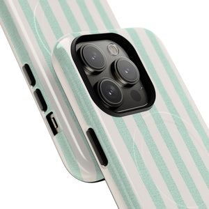 The Watercolor Mint Stripe