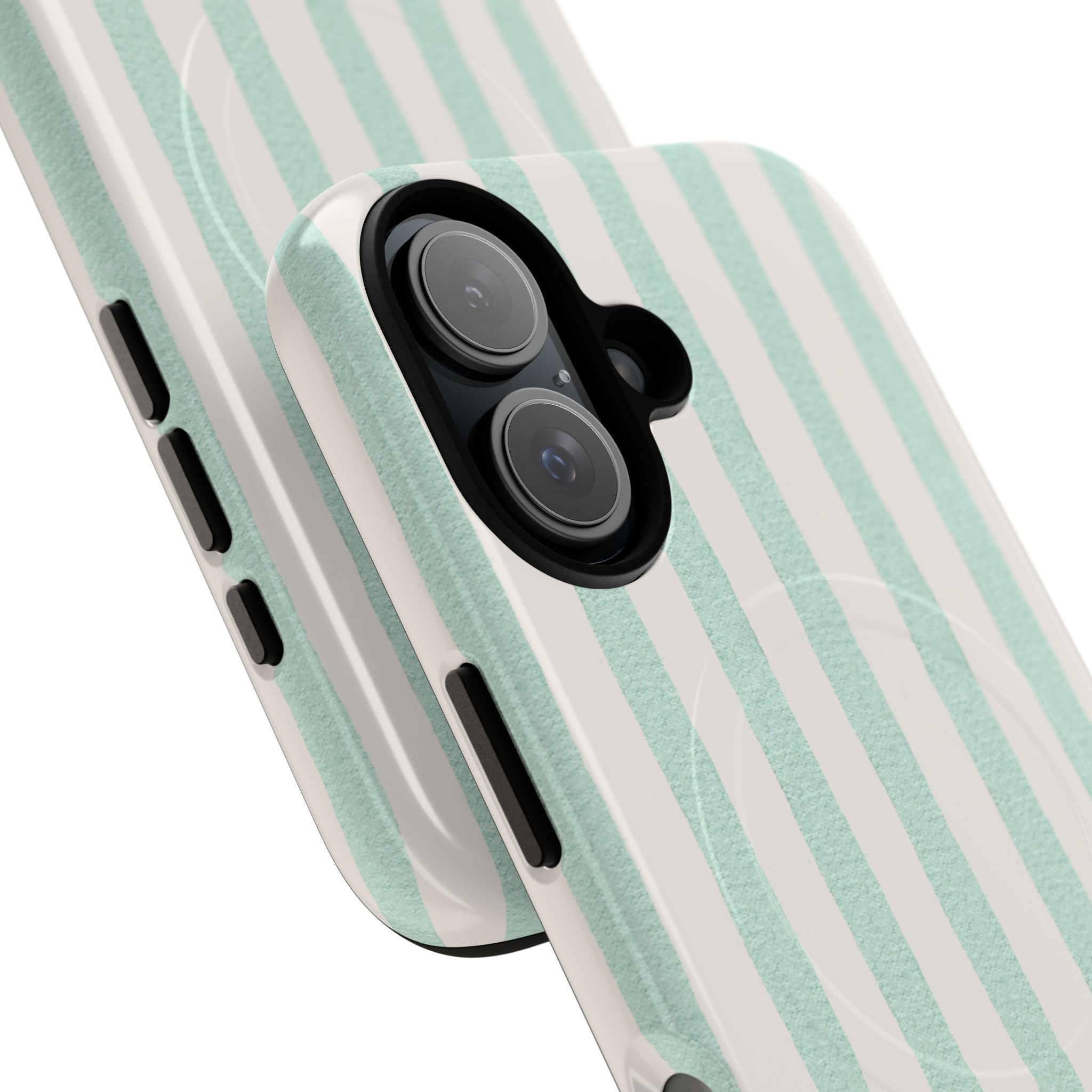 The Watercolor Mint Stripe