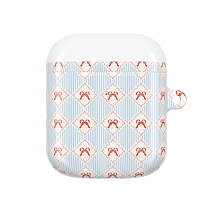 Striped Checkered Ribbon Frame