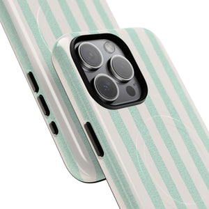The Watercolor Mint Stripe
