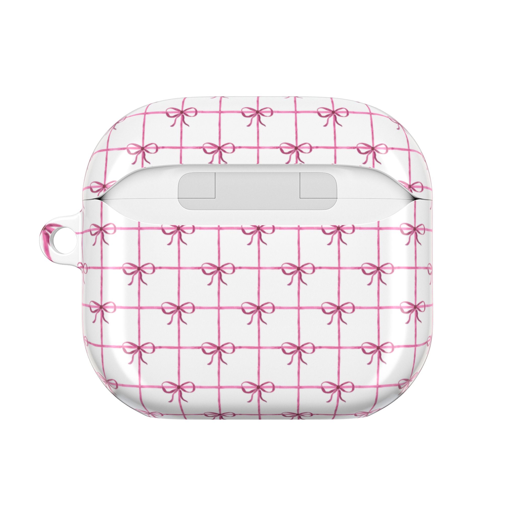 Pink Checkered Ribbon Grid