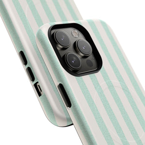 The Watercolor Mint Stripe