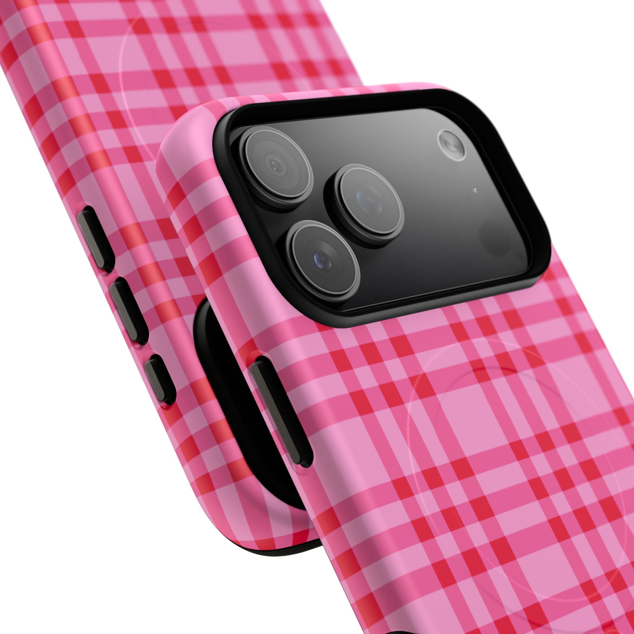 The Bold Pink Checkered Classic