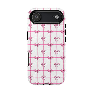 The Pink Checkered Ribbon Grid