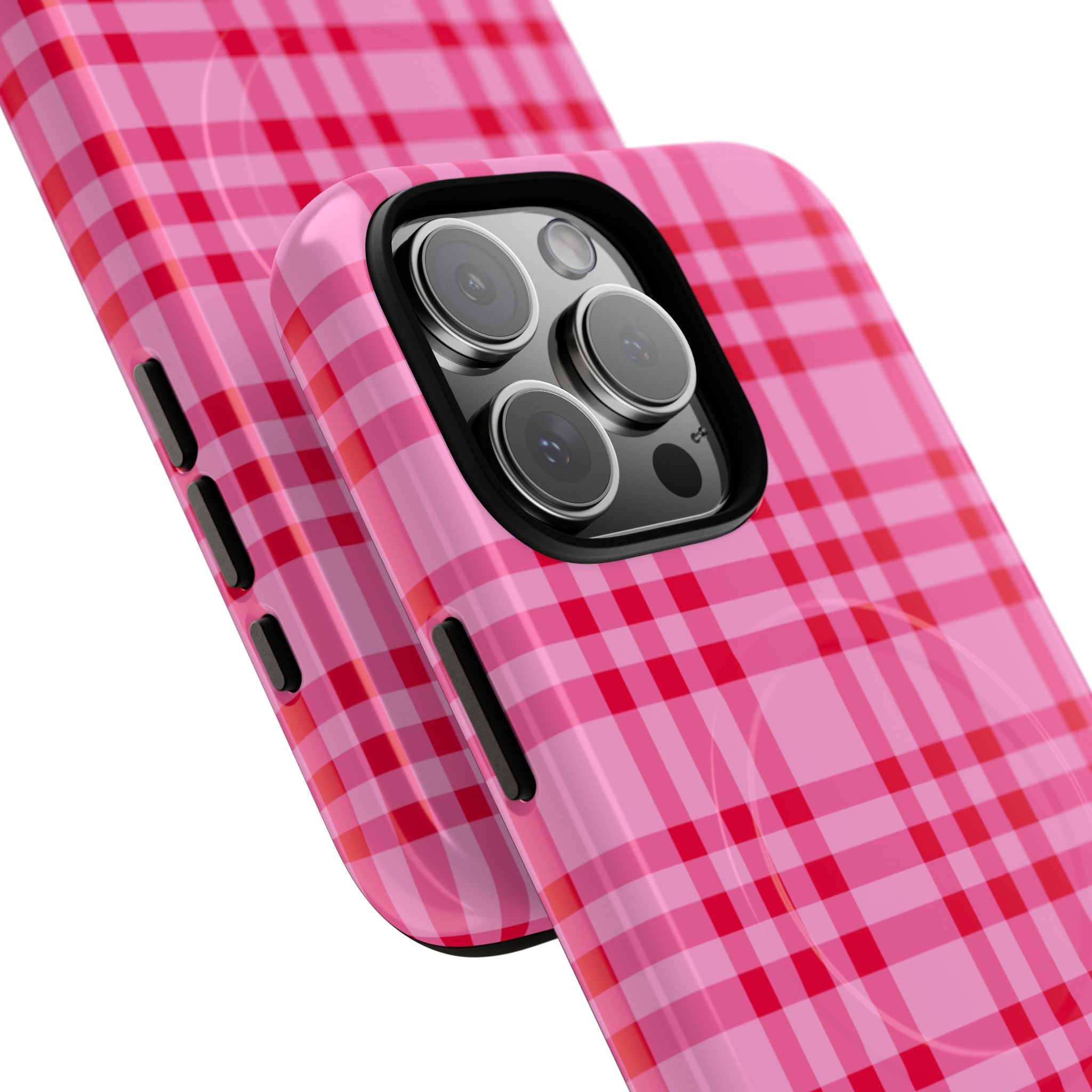 The Bold Pink Checkered Classic
