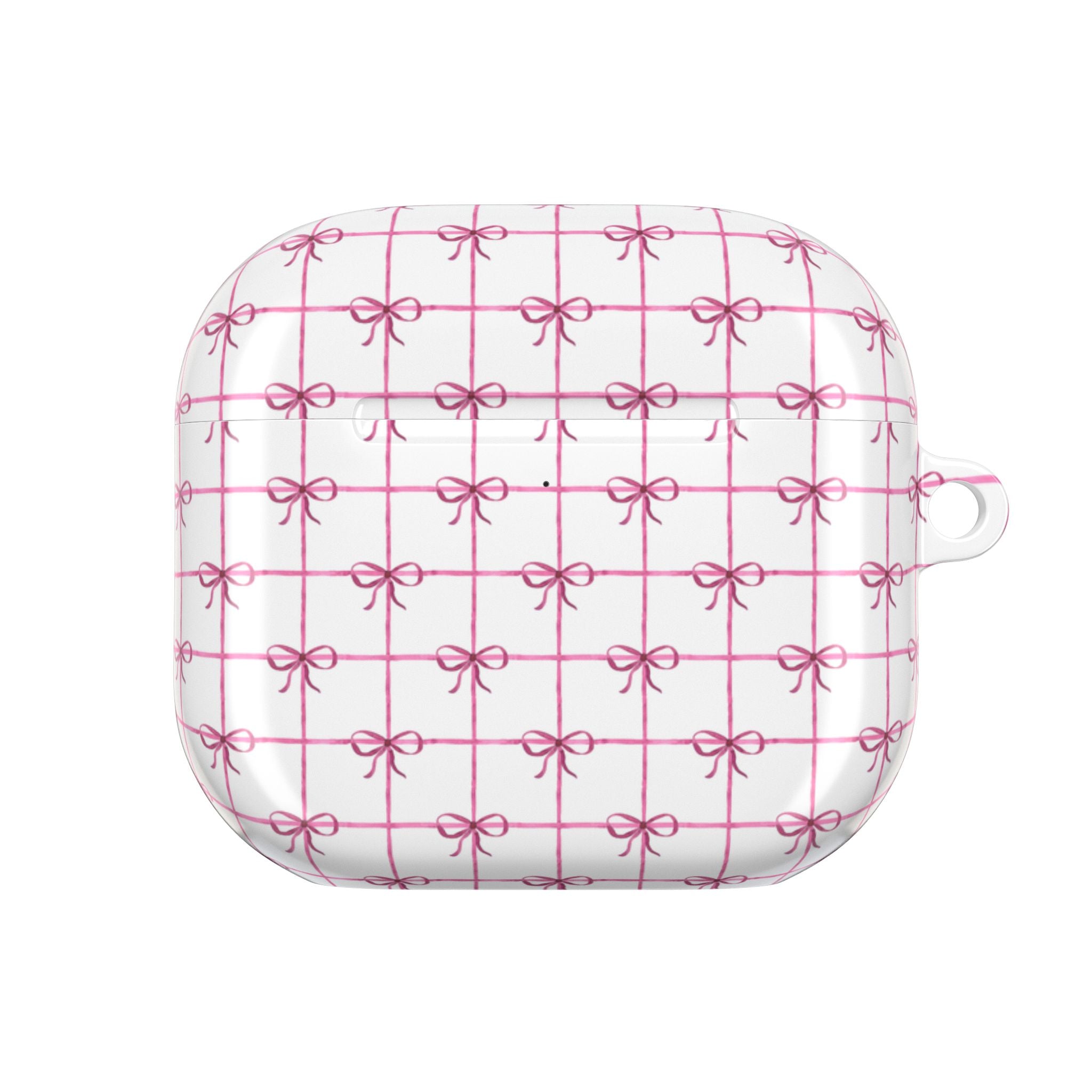 Pink Checkered Ribbon Grid