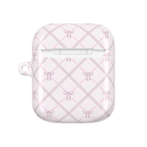 Pastel Checkered Ribbon Lattice