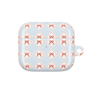 Striped Checkered Ribbon Frame