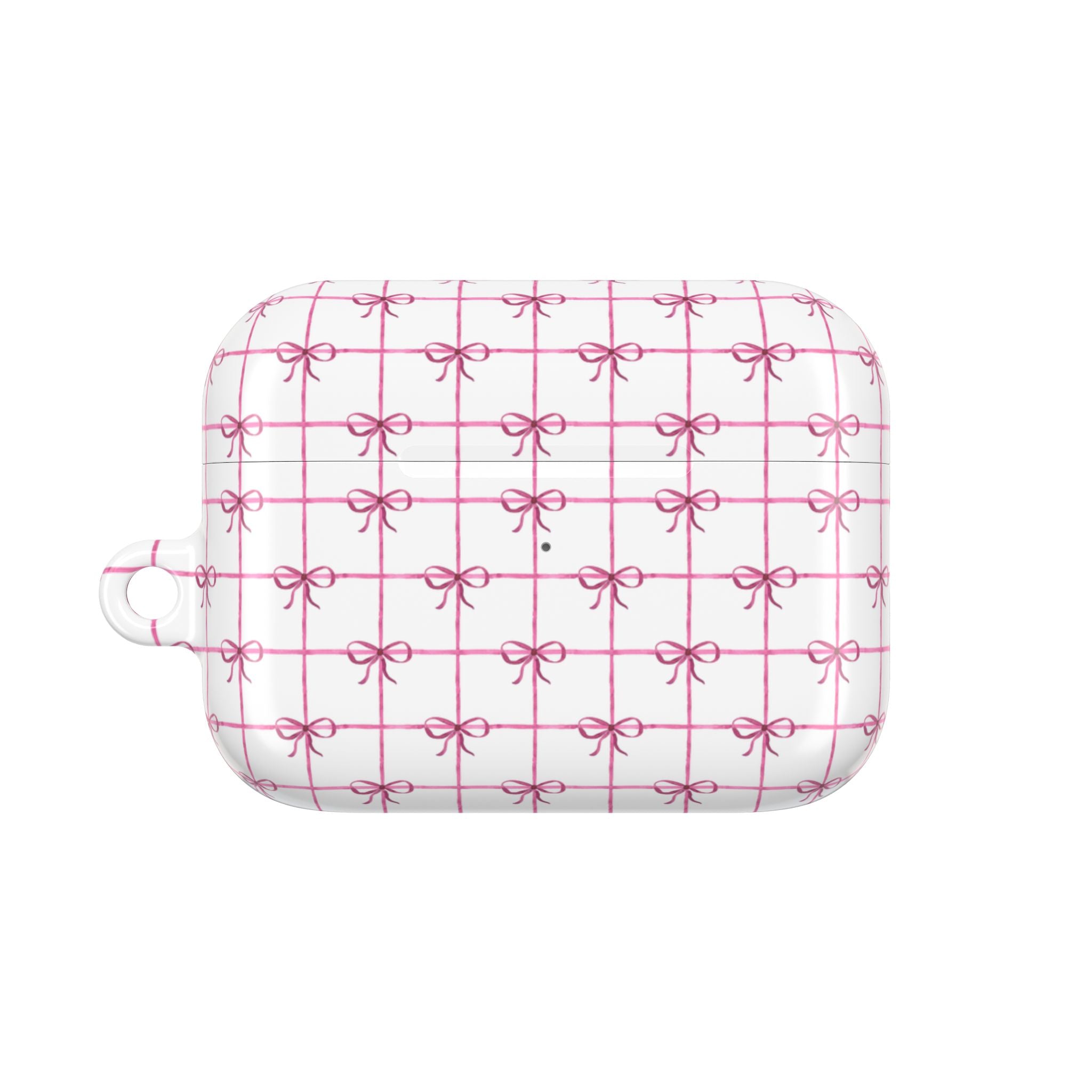Pink Checkered Ribbon Grid