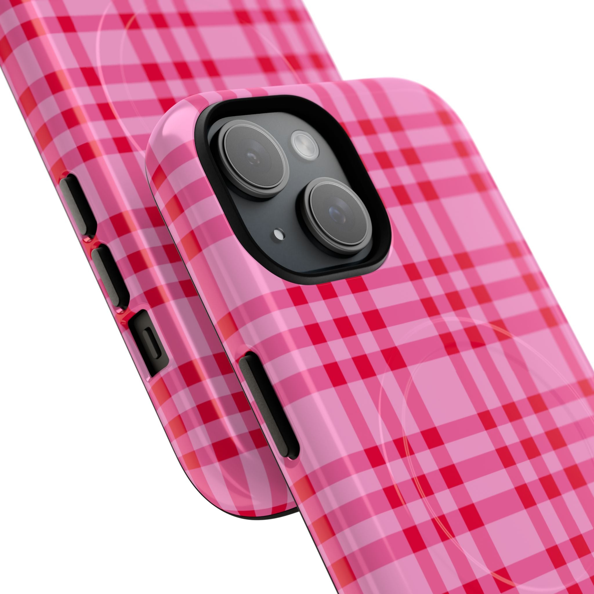The Bold Pink Checkered Classic