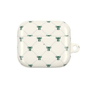 Checkered Ribbon Charm