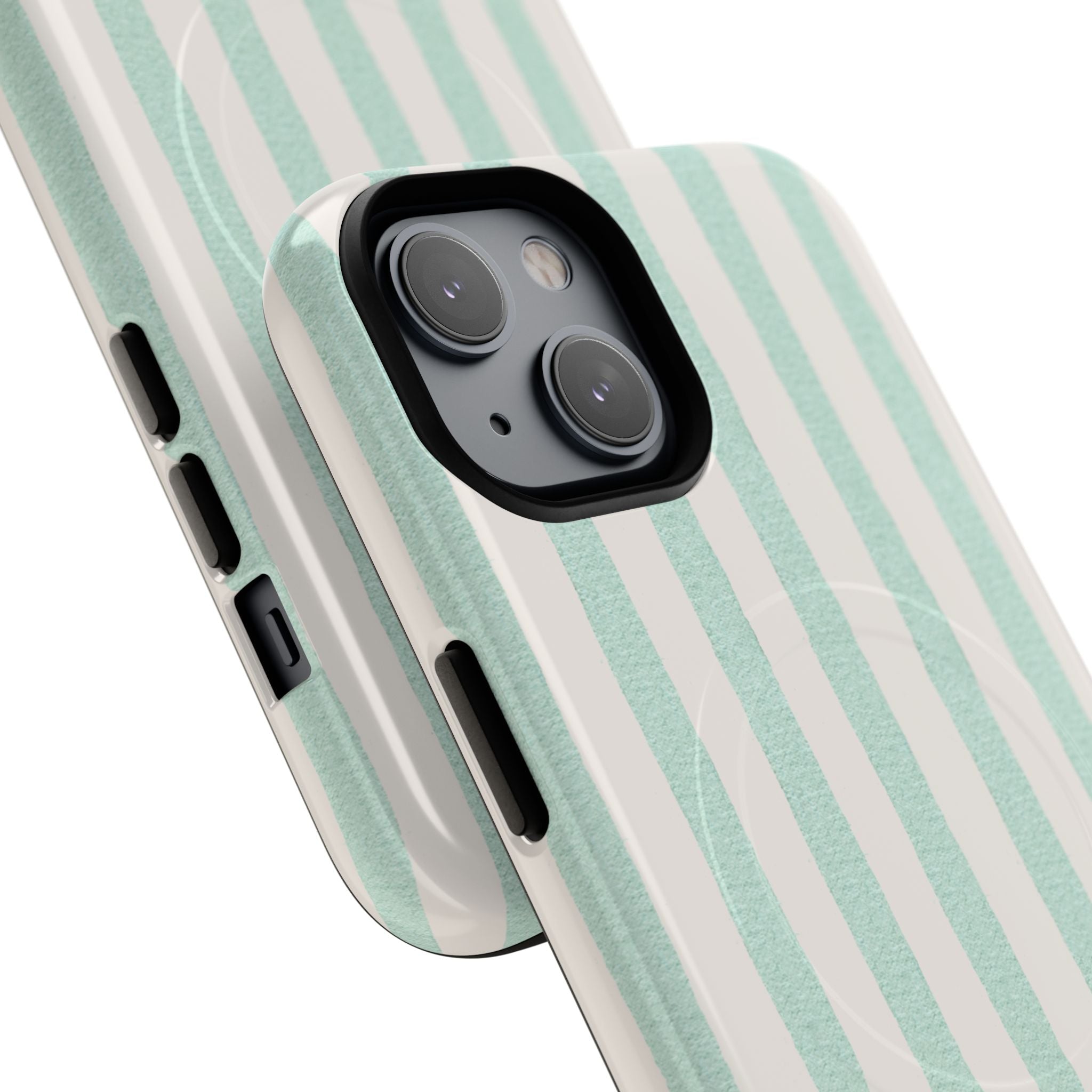 The Watercolor Mint Stripe
