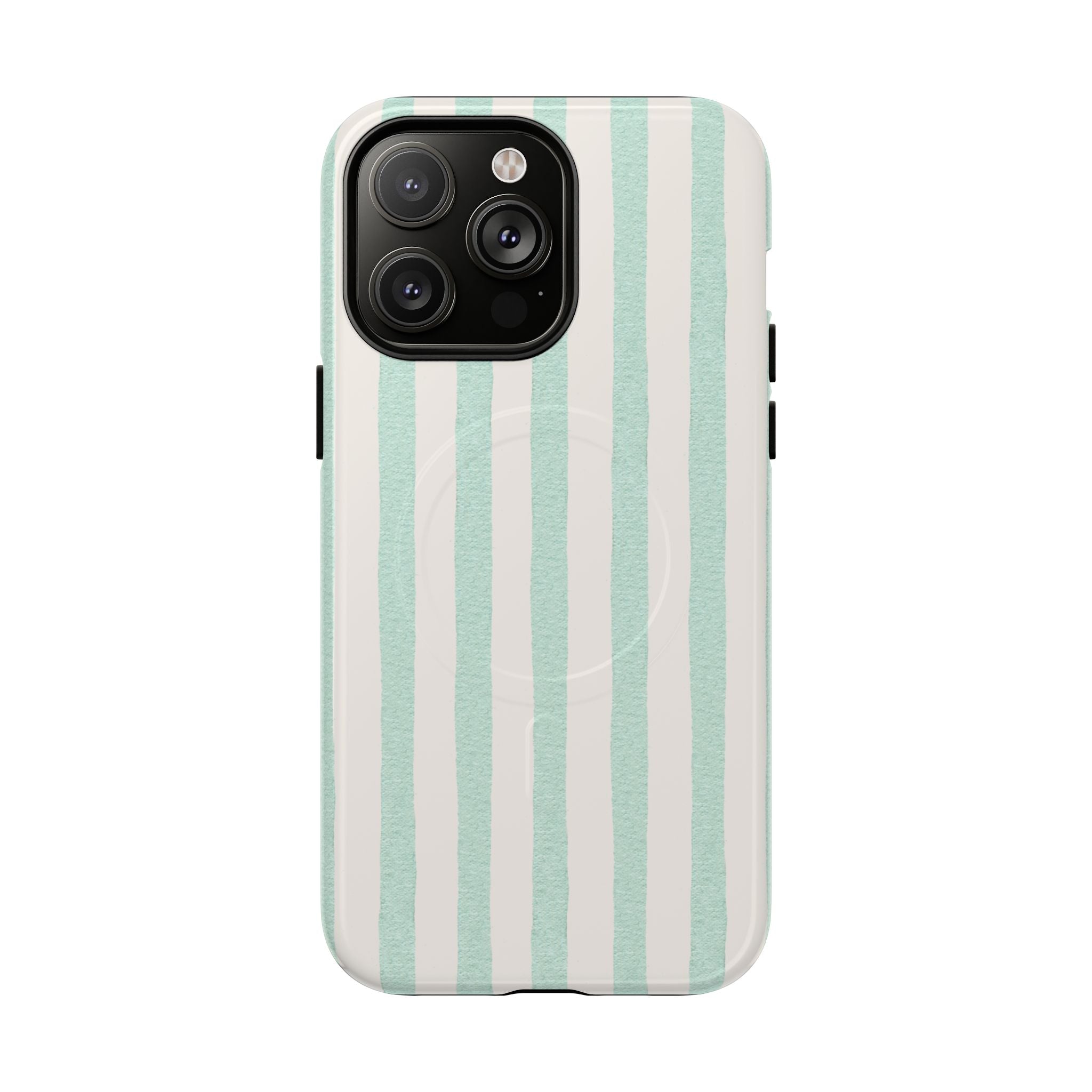The Watercolor Mint Stripe