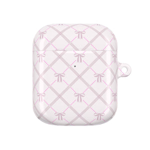 Pastel Checkered Ribbon Lattice