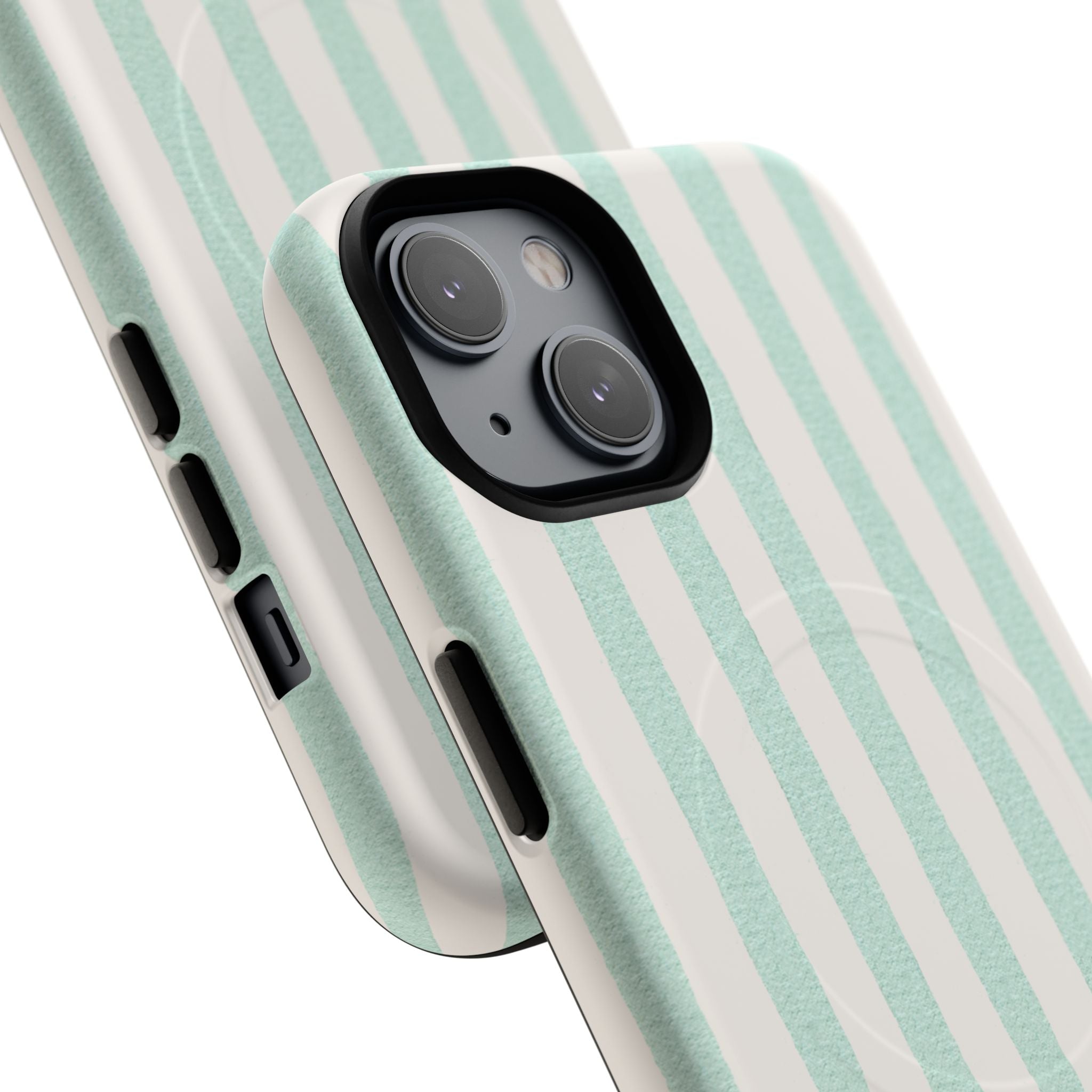 The Watercolor Mint Stripe