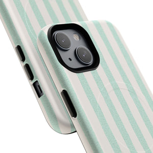 The Watercolor Mint Stripe