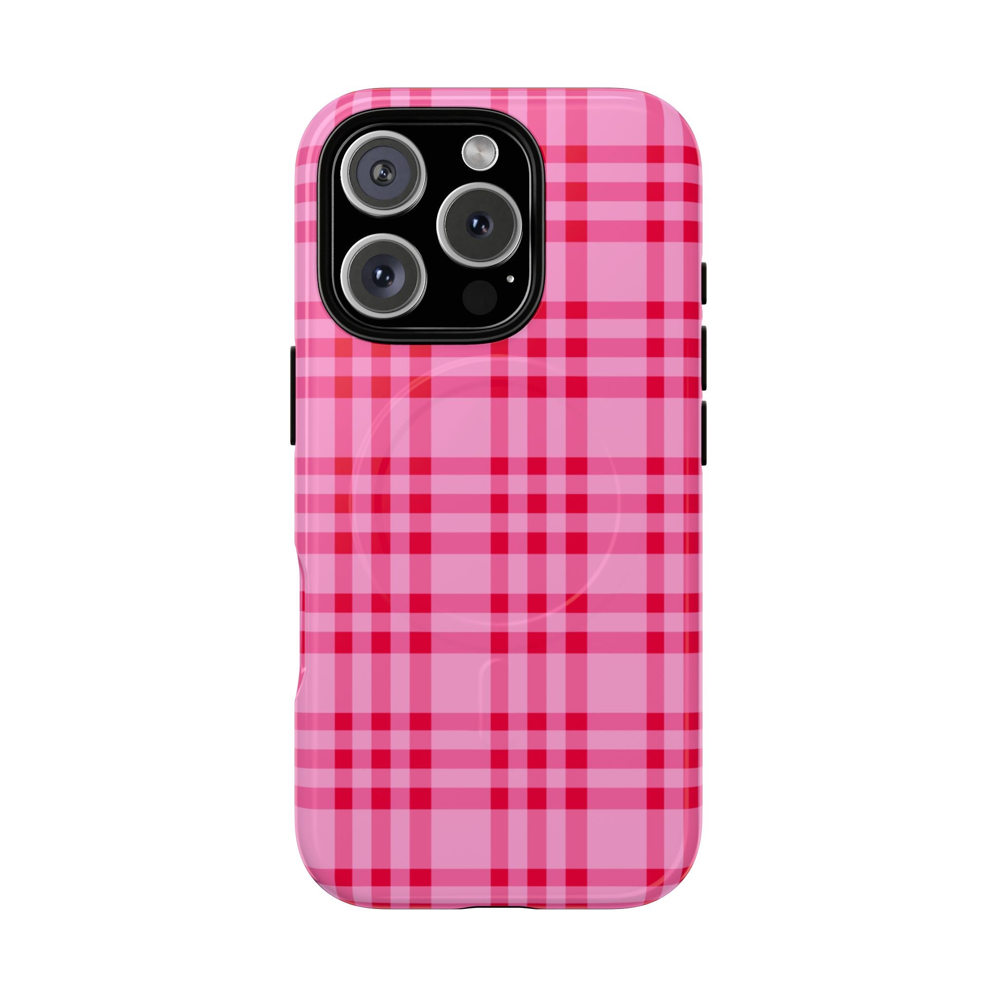 The Bold Pink Checkered Classic