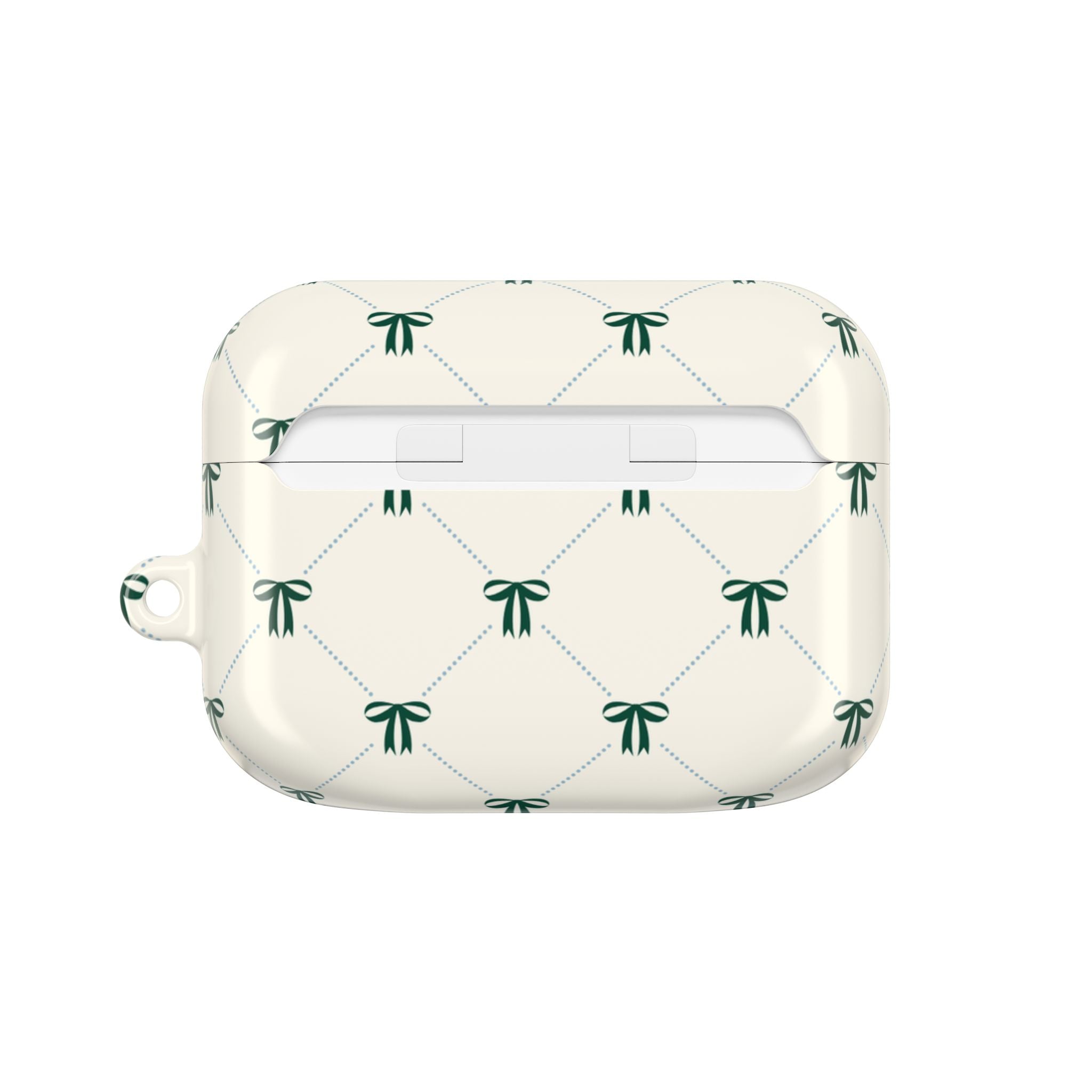 Checkered Ribbon Charm