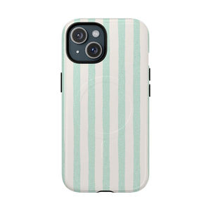 The Watercolor Mint Stripe