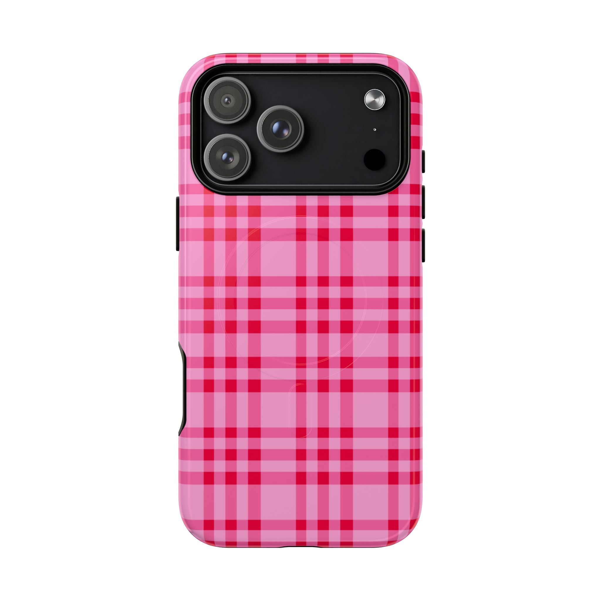 The Bold Pink Checkered Classic