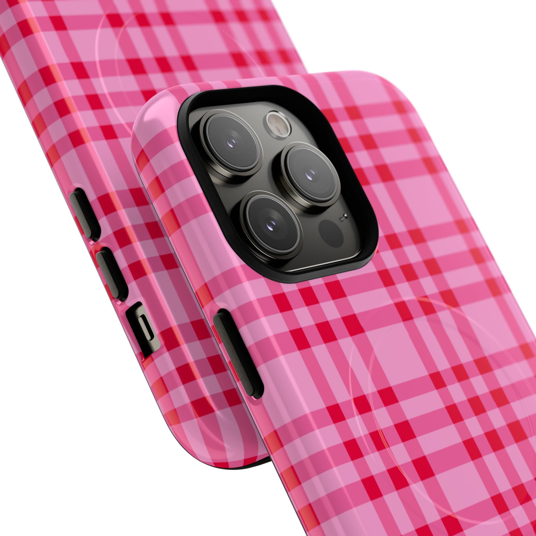 The Bold Pink Checkered Classic