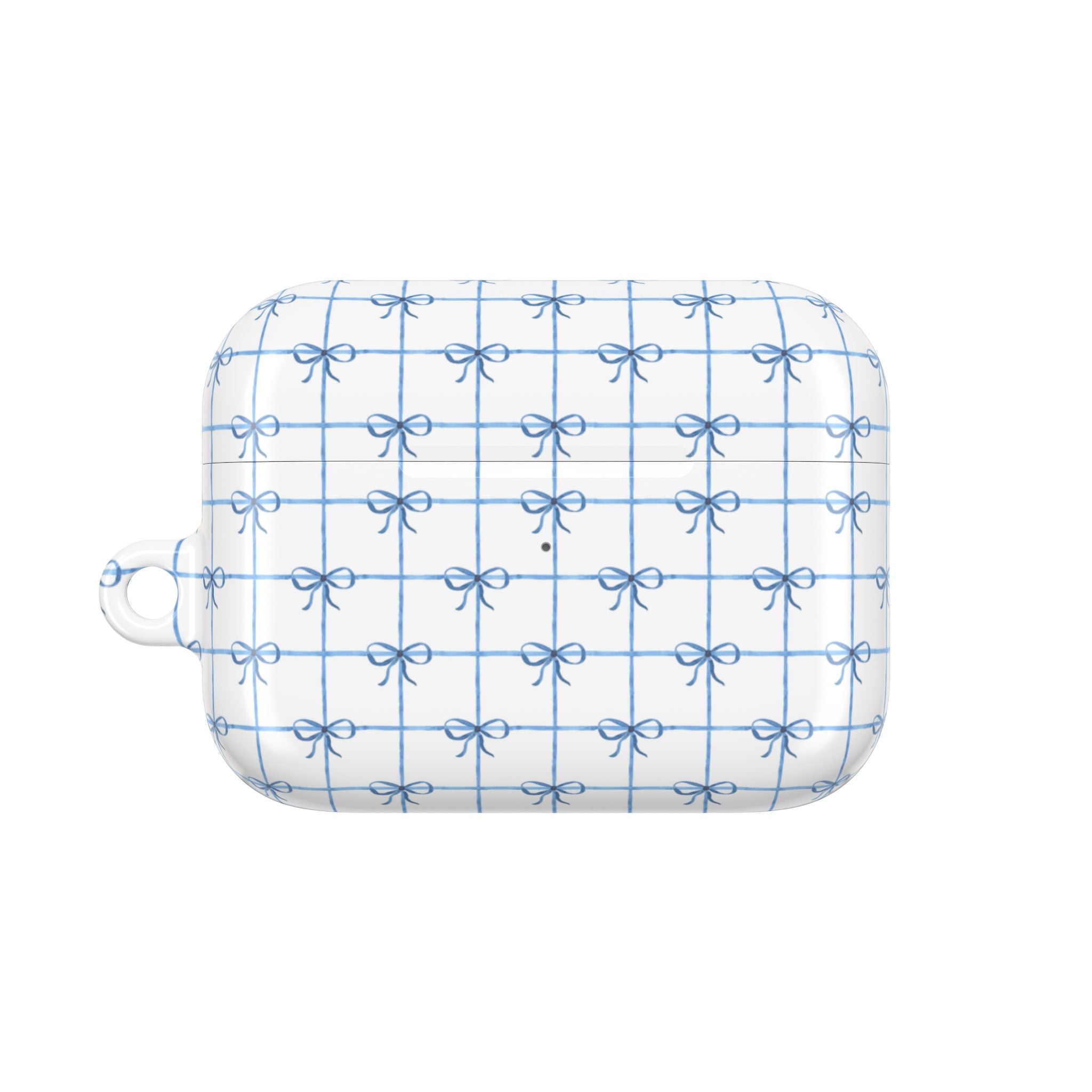 Blue Checkered Ribbon Grid