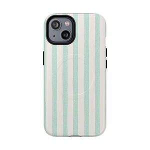 The Watercolor Mint Stripe