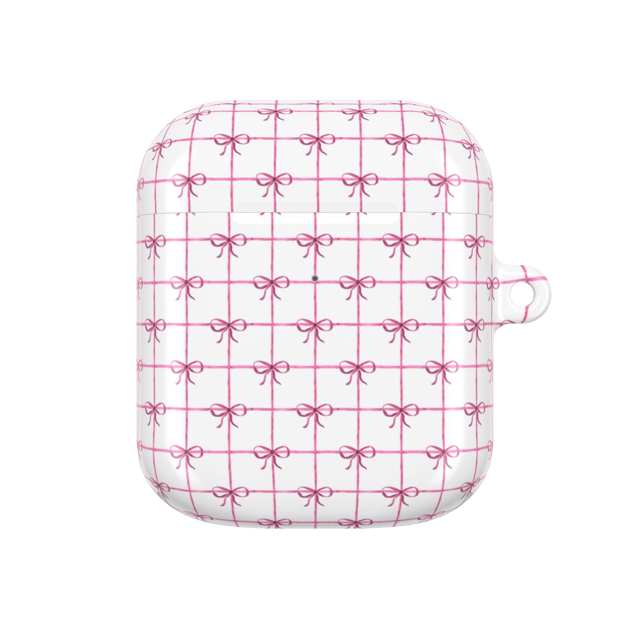 Pink Checkered Ribbon Grid