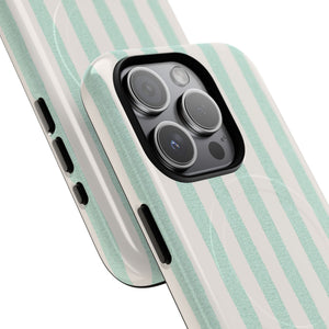 The Watercolor Mint Stripe